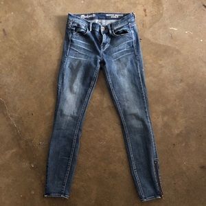 Madewell Zip Denim