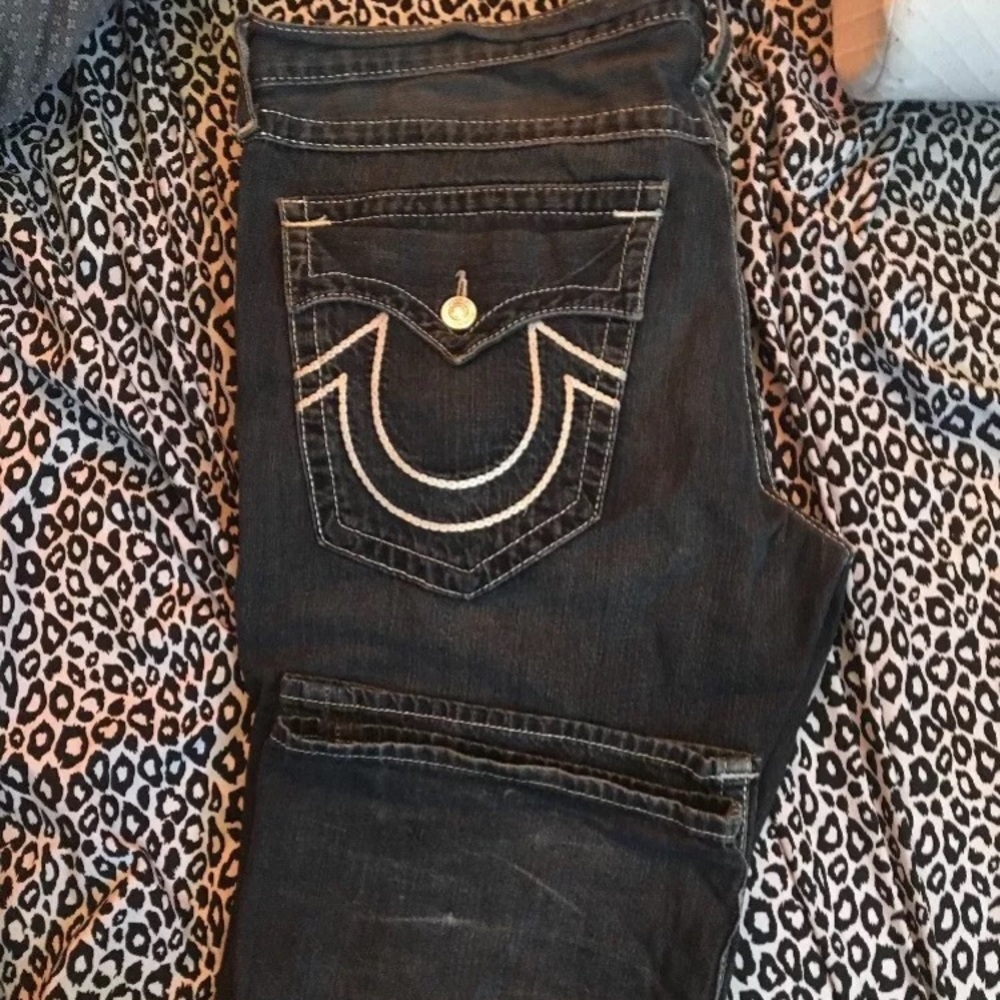 Men’s True Religion Designer Jeans SZ 38 - Picture 1 of 8
