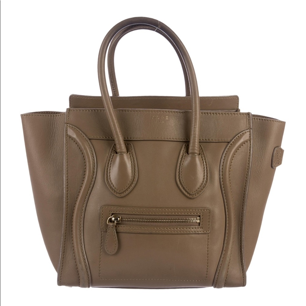 Céline Micro Luggage tote