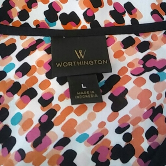 Worthington fall colored soft sleeveless top - Picture 4 of 4