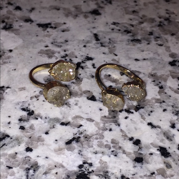 {ONE LEFT} 14k Druzy crystal ring - Picture 6 of 7