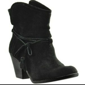 Mia Dani suede ankle boots booties