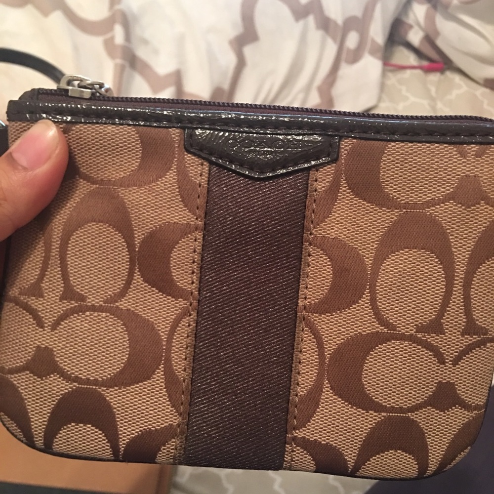 Coach wristlet
