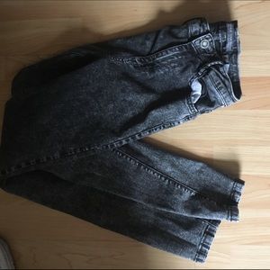 Bershka Black Wash Out Jeans