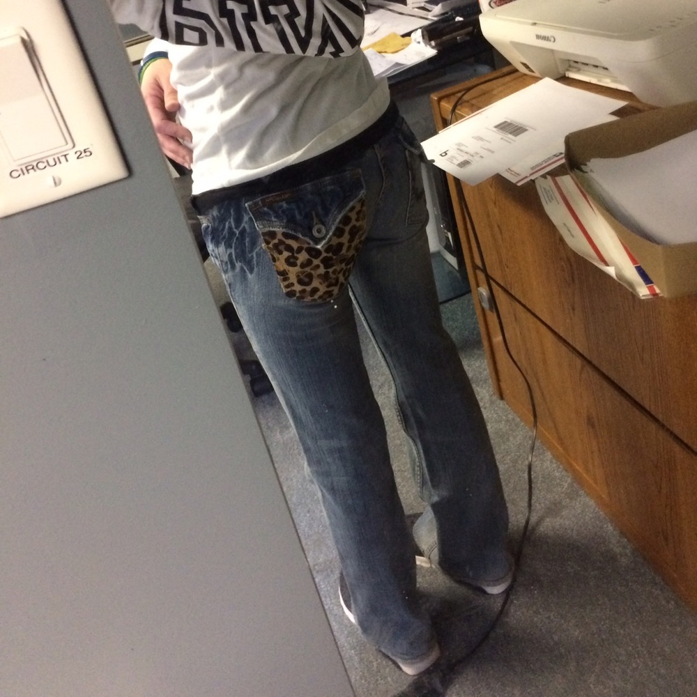 🚫sold🚫Miss me cheetah pants