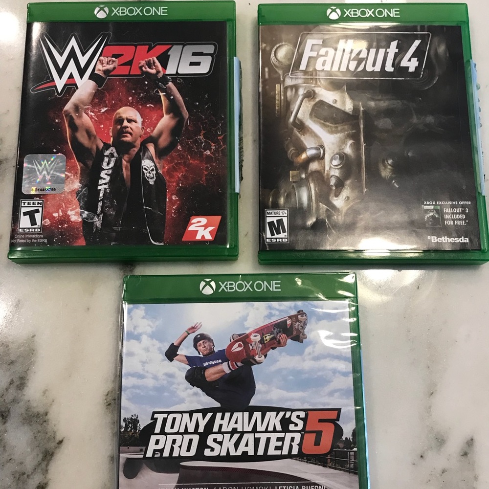 XBOX ONE Game lot
