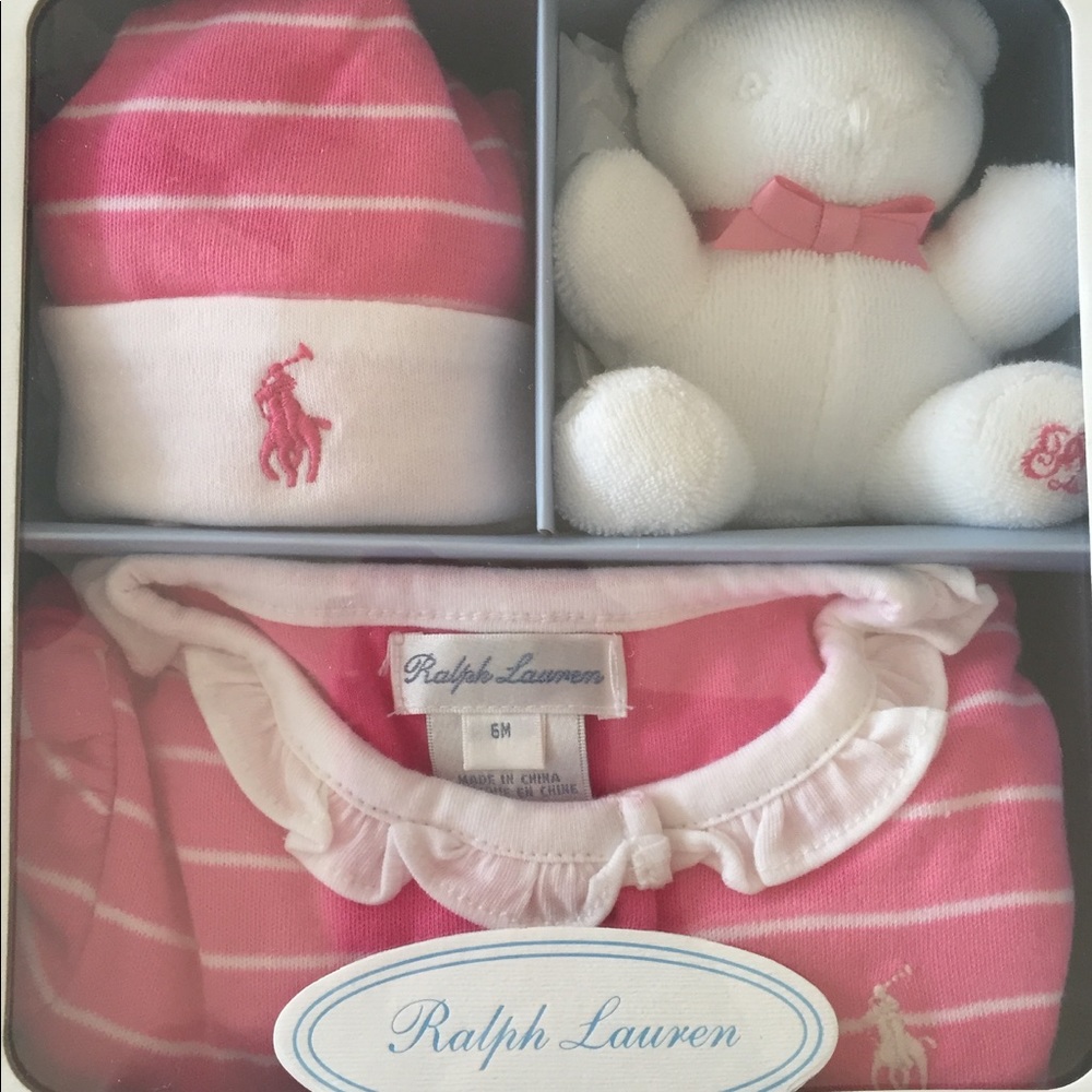 Ralph Lauren baby girl gift set - 6M