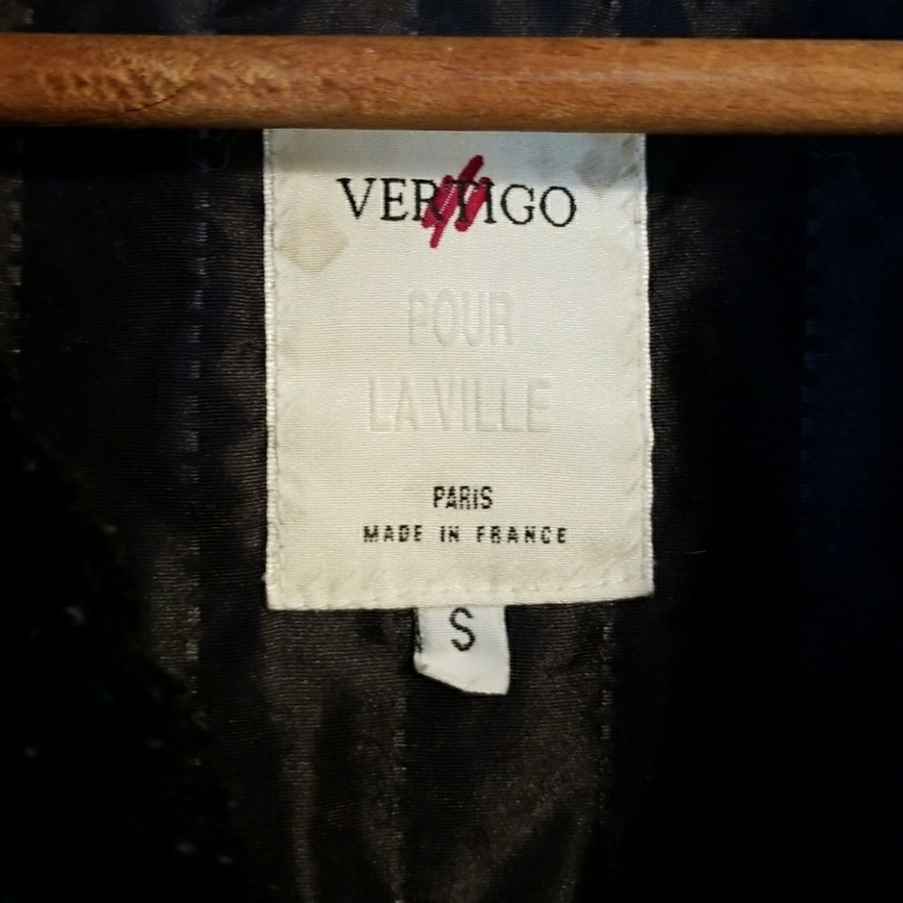 VERTIGO PARIS BLK.PARKA.PRE-LOVED.CUTE&FITTED - Picture 3 of 4