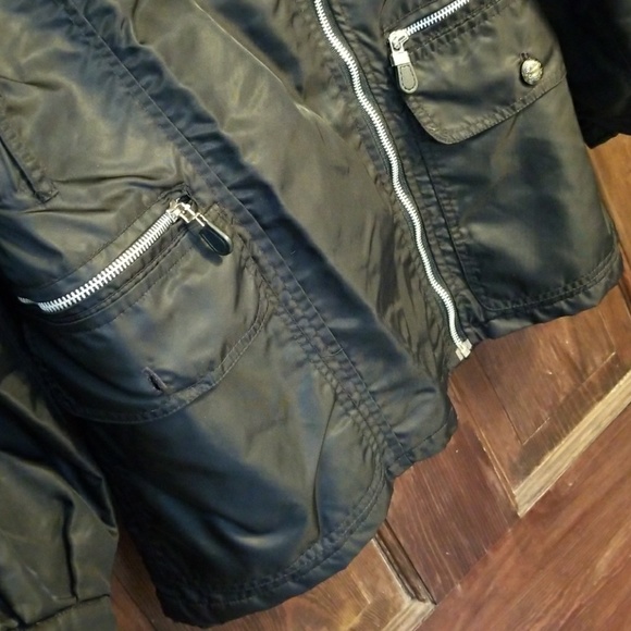 VERTIGO PARIS BLK.PARKA.PRE-LOVED.CUTE&FITTED - Picture 4 of 4