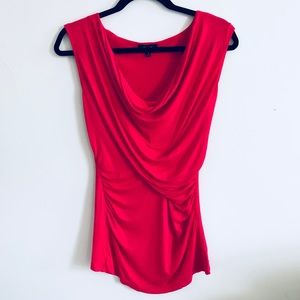 Express drape sleeveless top