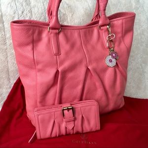 Cole Haan Hobo Tote / Shoulder Bag w/Accessories