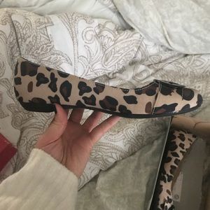 Brand new leopard flats