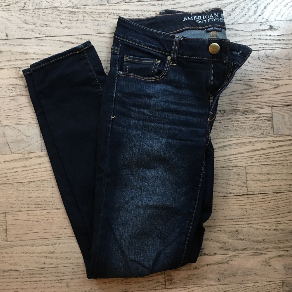 American eagle skinny denim x jeans
