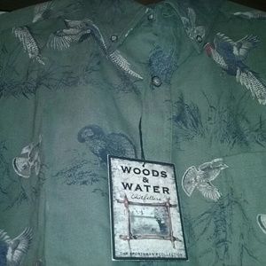 Nwt Woods & Water pheasant theme long sleeve.