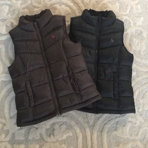 Girls old navy puffer vest bundle