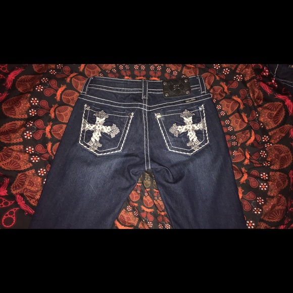 Miss me jeans size 27 bootcut - Picture 1 of 3