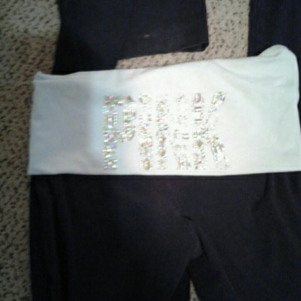 Pink yoga pants