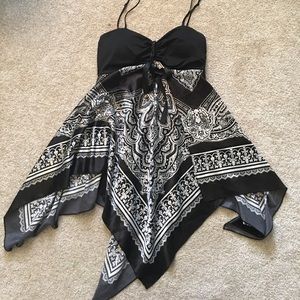 Padded Polyester Bandana Top