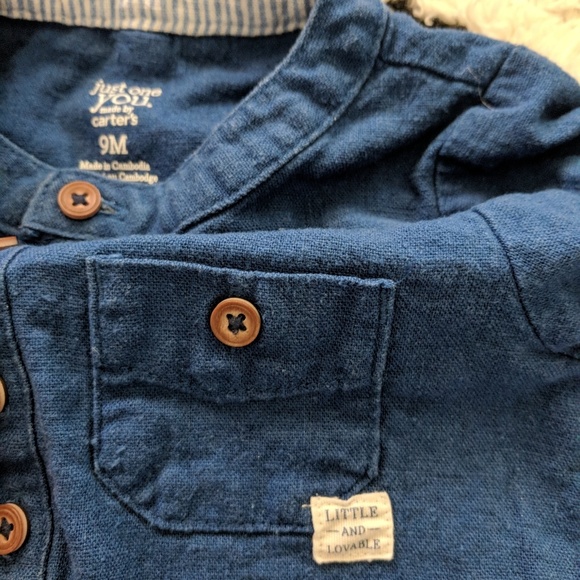 Blue Romper - Picture 2 of 3