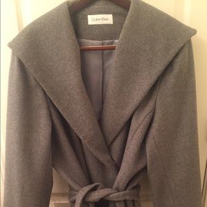 Woman's Calvin Klein Wool Blend Coat