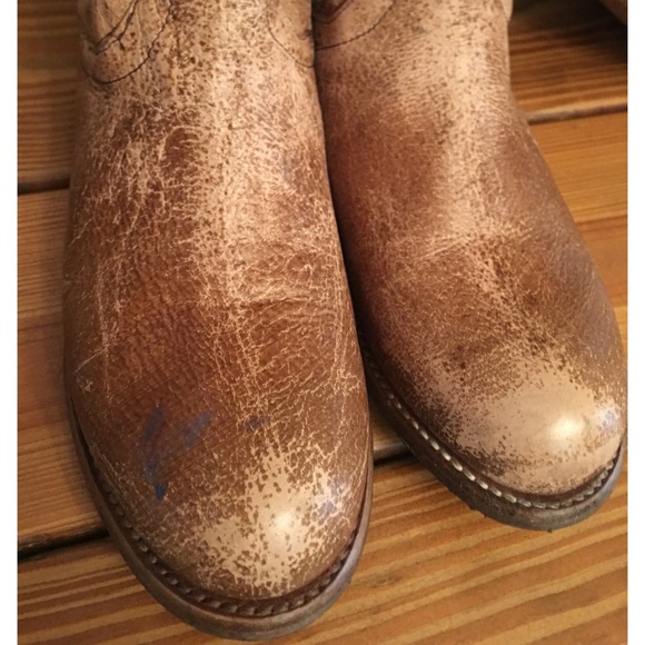 Free People Bed Stu Surrey Lace Up Leather Boots - Picture 7 of 8