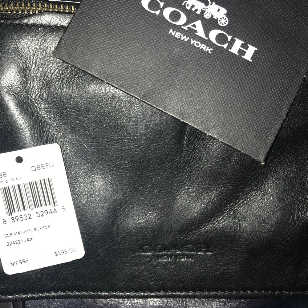 Coach Mens Manhattan Backpack Limited Edition - Picture 2 of 6