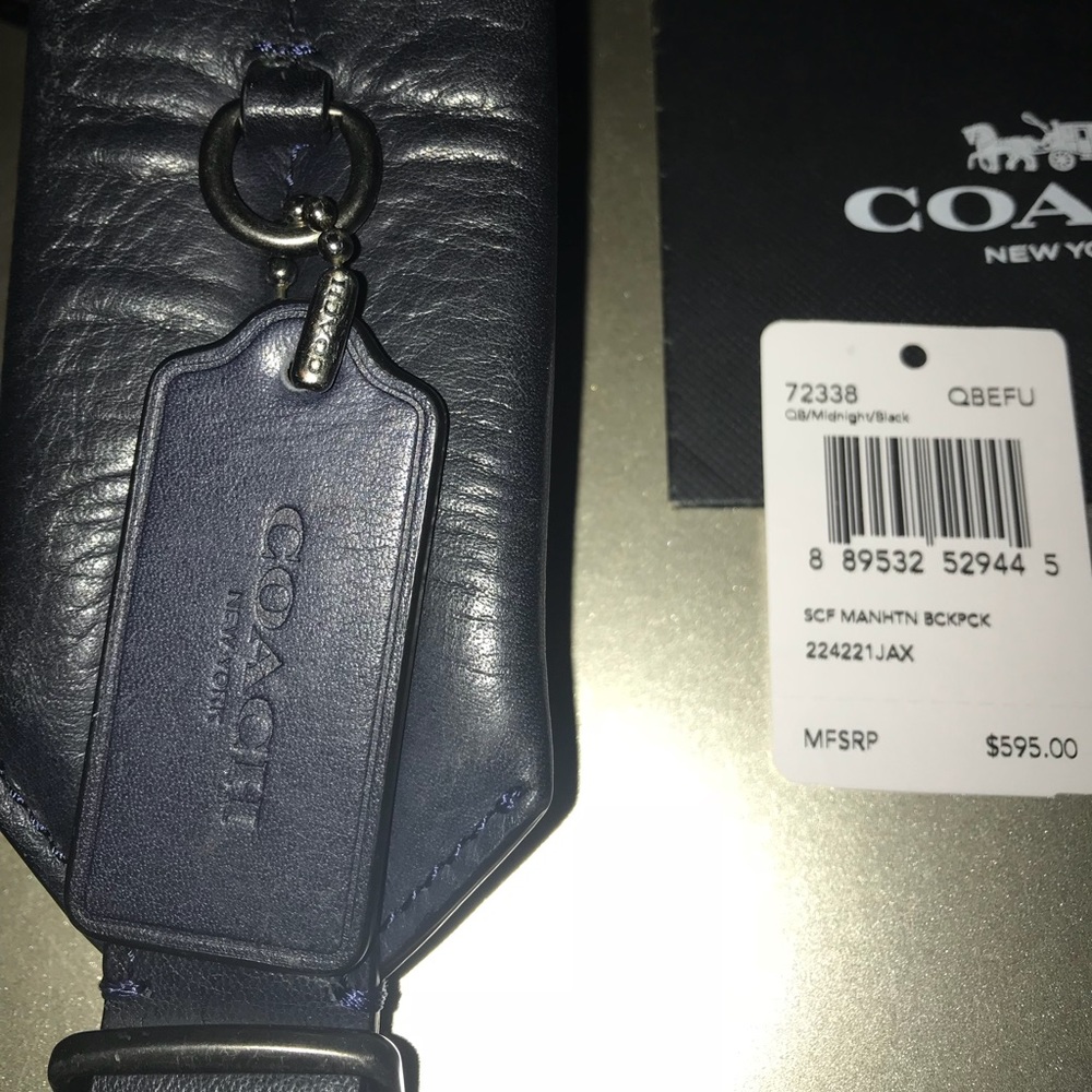 Coach Mens Manhattan Backpack Limited Edition - Picture 6 of 6
