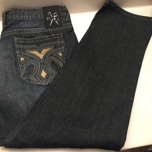 Marc Ecko Straight Leg Jeans 38x32