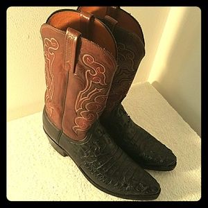 Size 11 Custom Caiman Cowboy boots