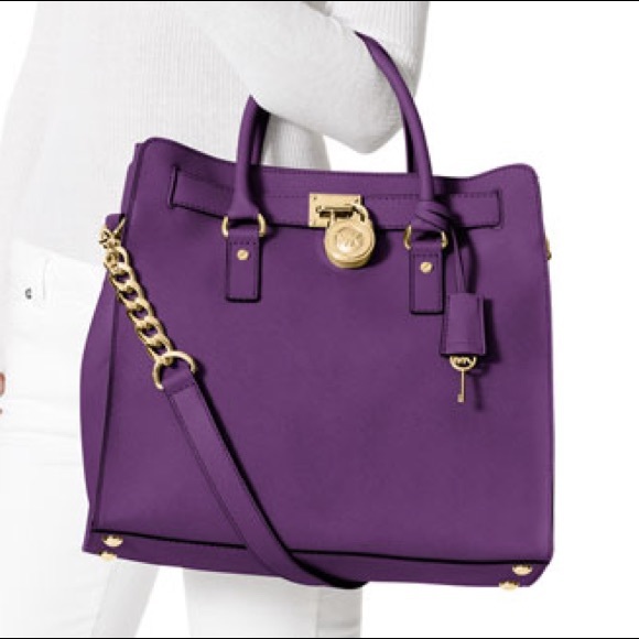 Michael Kors Large North Saffiano Hamilton - Picture 2 of 3