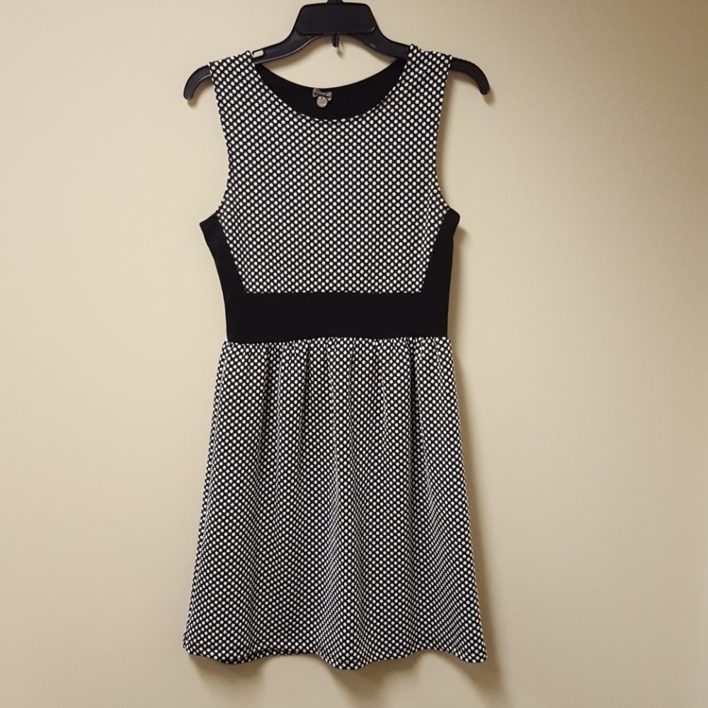 Poor Skater Polka Dot Dress