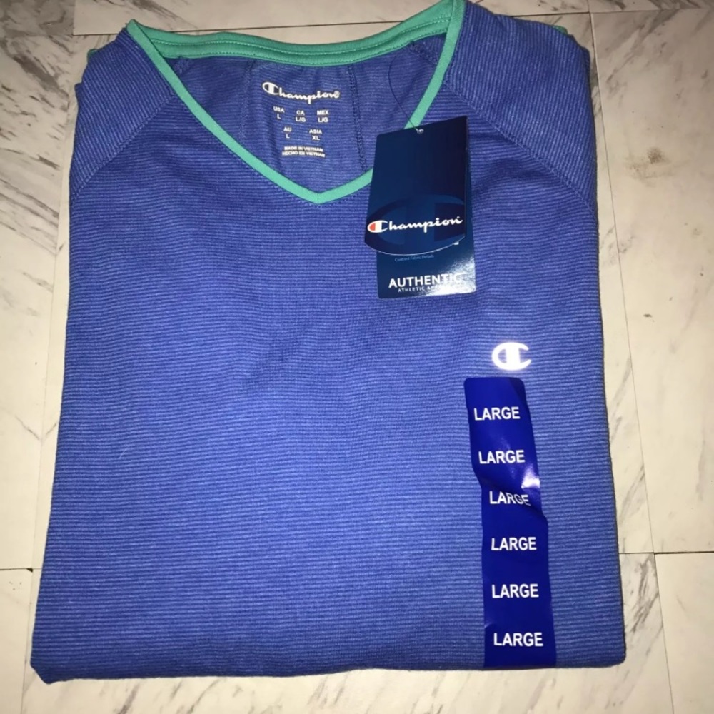 Champion royal blue long sleeve NWT