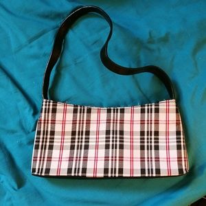 Stylish Plaid Purse