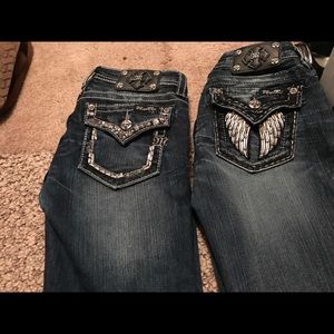 Miss me jeans girls asking 60.00 each