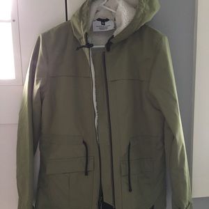Women’s snowboarding jacket size M army green