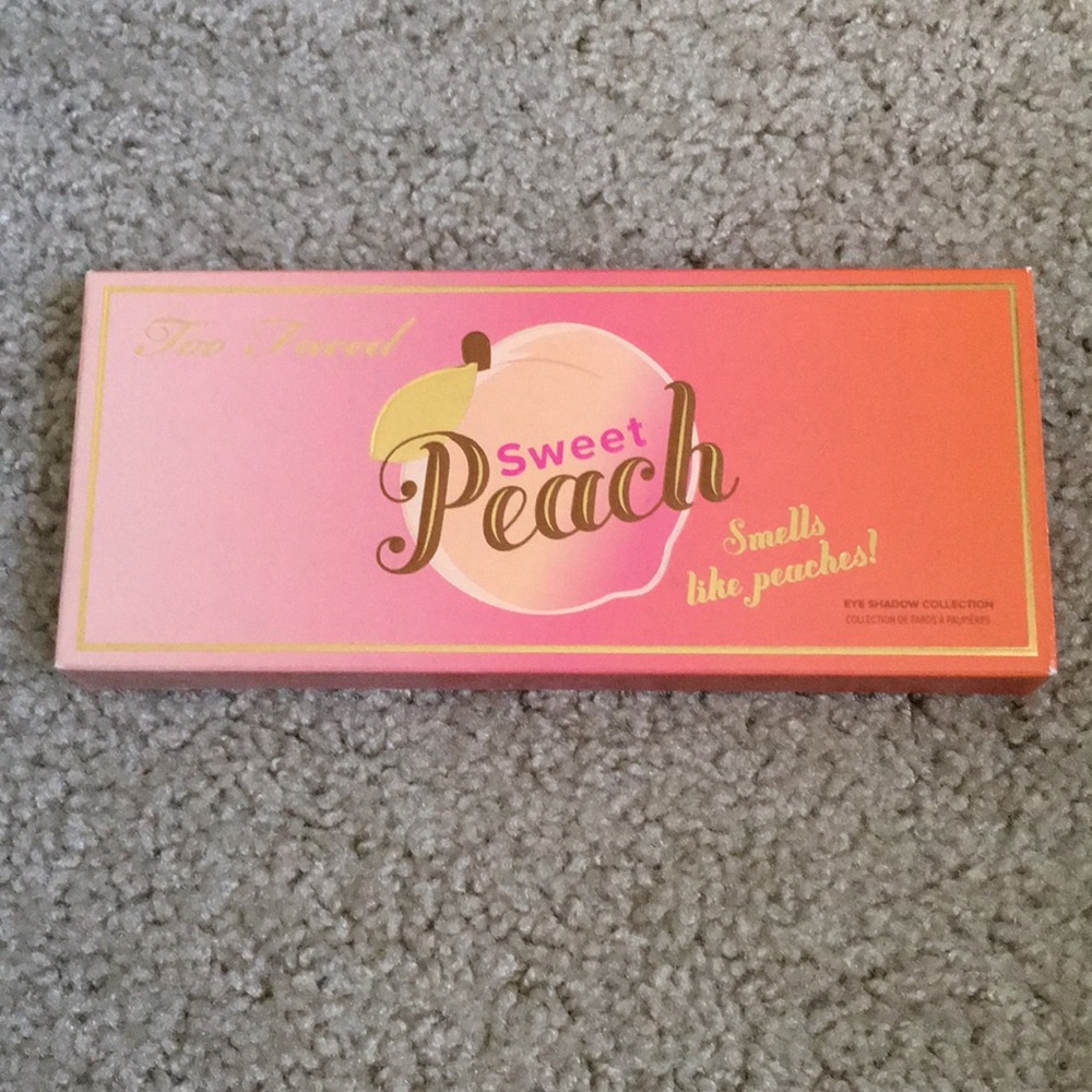NEW Sweet Peach palette by Too Faced