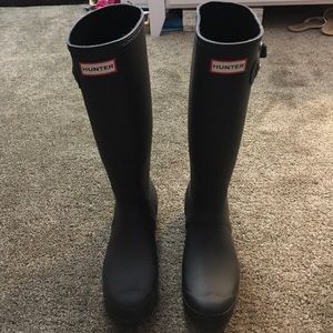 Hunter Original Tall Rain Boots - Black