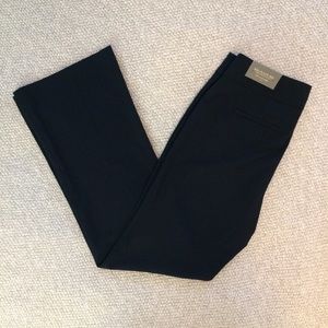 Ann Taylor Fit & Flare Pants - Navy Blue