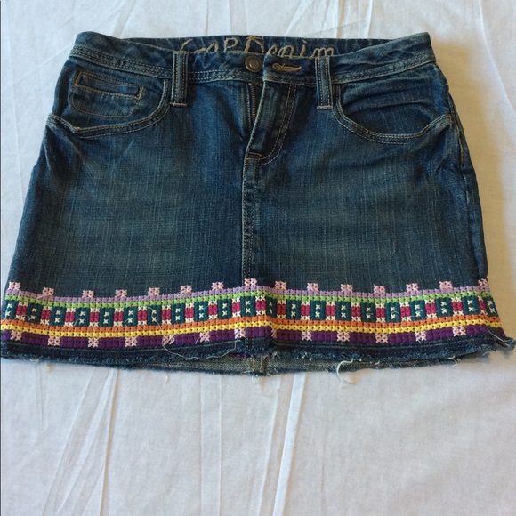 Cute Gap Kids Girls Denim Skirt - Picture 1 of 8