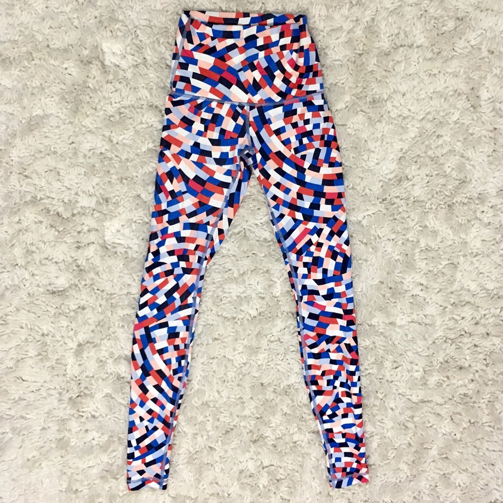 LULULEMON Colorful Yoga Pants Size 4