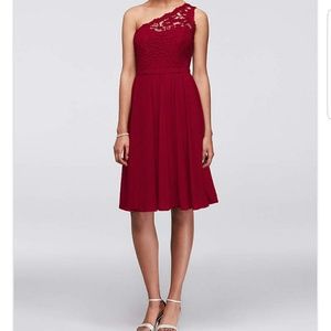 David's Bridal Bridesmaid Dress