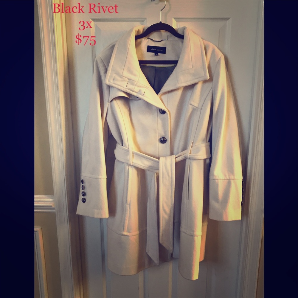 Black Rivet Coat