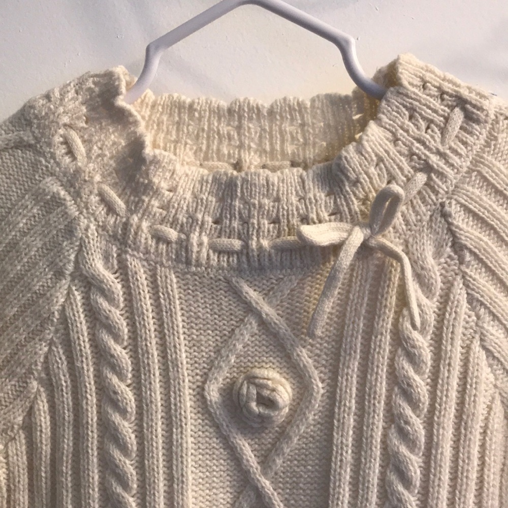 Gap toddler ivory knitted dress 3t