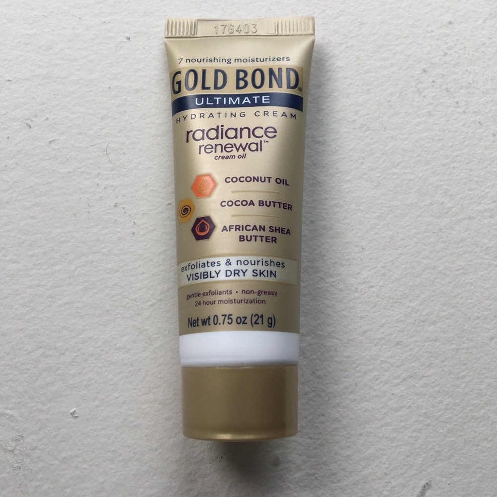 gold bond ultimate radiance renewal cream oil 21g