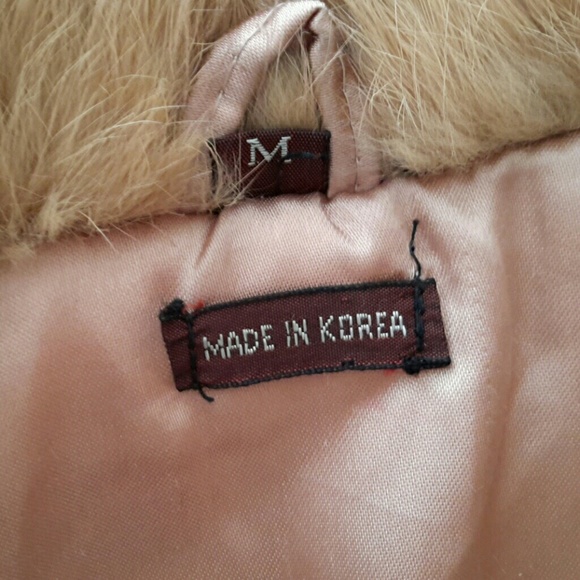 Vintage Rabbit Fur Jacket - Picture 4 of 5