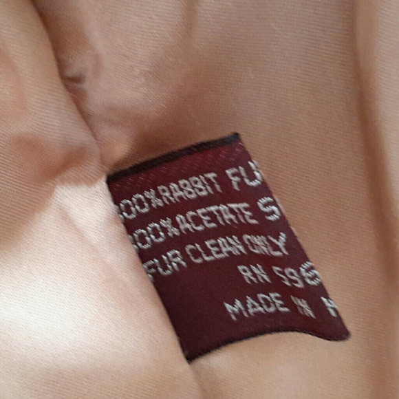 Vintage Rabbit Fur Jacket - Picture 5 of 5