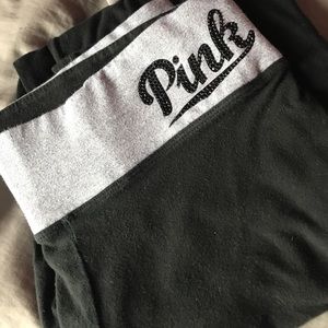 PINK bootcut yoga pants