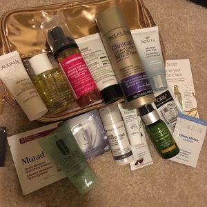 Mixed skincare lot. High end items
