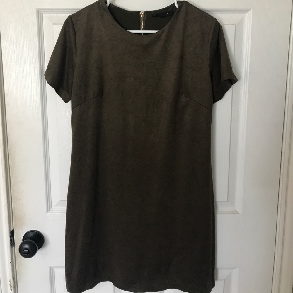 Suede Dress