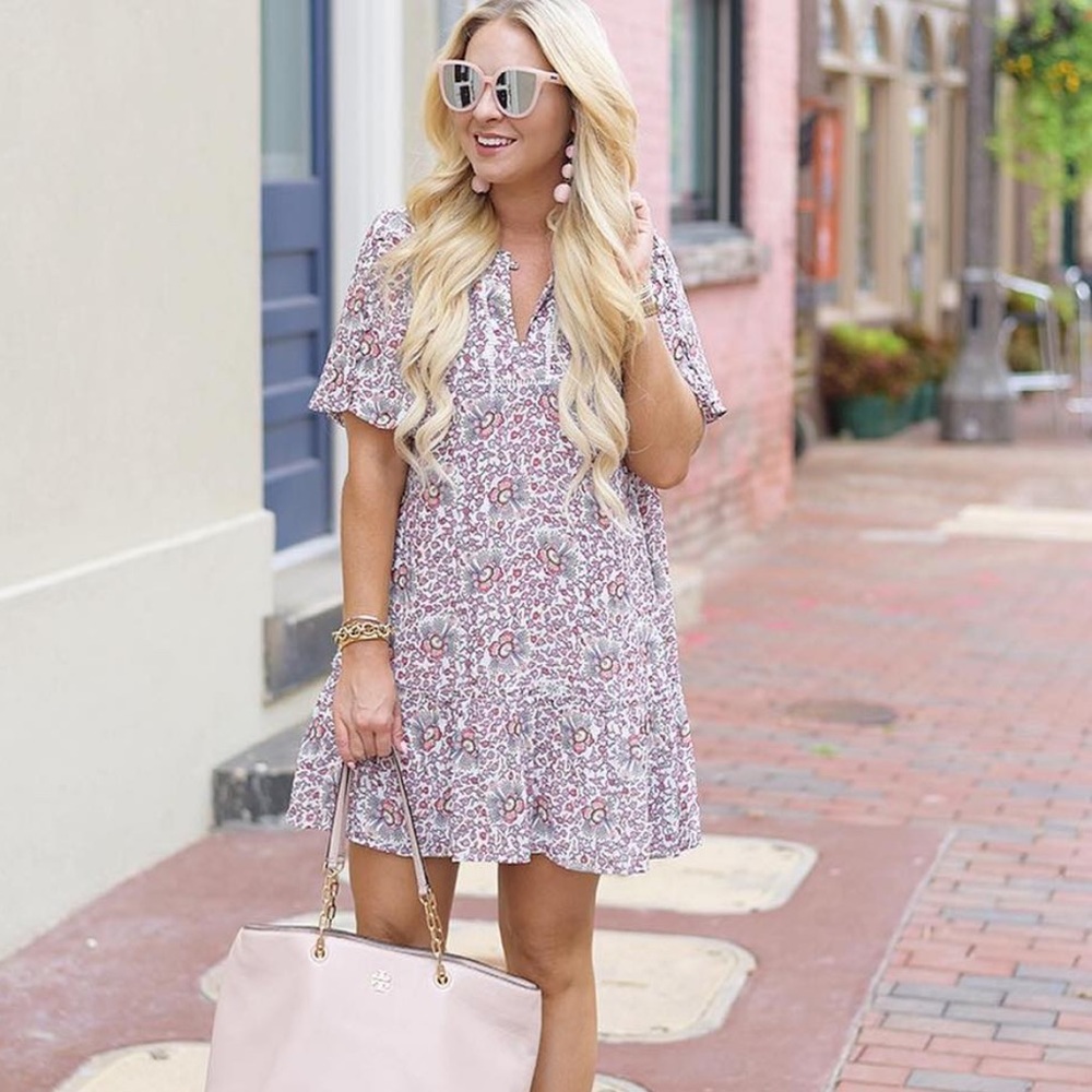 Loft Flowerbud Dress
